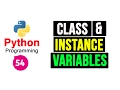Python Programming Tutorial - Class and Instance Variables