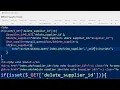 69 Delete Supplier Details from Database table Using PHP MySQL