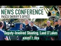News Conference August 7 2026