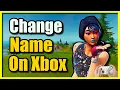How to Change Fortnite Name on Xbox Easy Guide