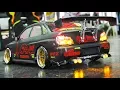 RC DRIFT RACE SCALE CARS IN DETAIL AND MOTION!! * REMOTE CONTROL DRIFT RACE CARS