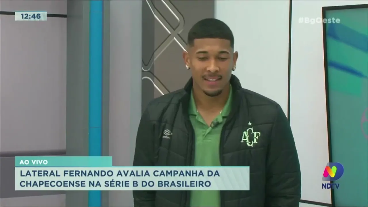 Lateral Fernando fala sobre boa fase no time titular da Chapecoense