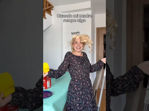 Cuando mi madre rompe algo vs cuando lo rompo yo 😂
