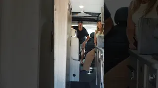 Two Story Luxury VAN TOUR! #shorts