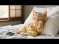 Download Lagu Ginger Kitten Had a Fever While Mama Cat Was Away — But She Knew How to Care for Herself 🐱🌡️