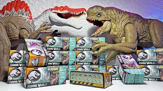 UNBOXING NEW MINI JURASSIC WORLD DINOSAURS!