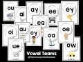 Vowel Teams - Fundations flashcards