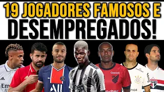 FAMOSOS E SEM EMPREGO! POGBA, RAFINHA, PATO, FERNANDINHO... NICOLA LISTA TIME DE ATLETAS LIVRES