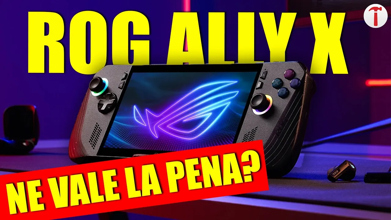 Anteprima di ROG Ally X: per 900€ ne vale la pena? TUTTE LE DIFFERENZE