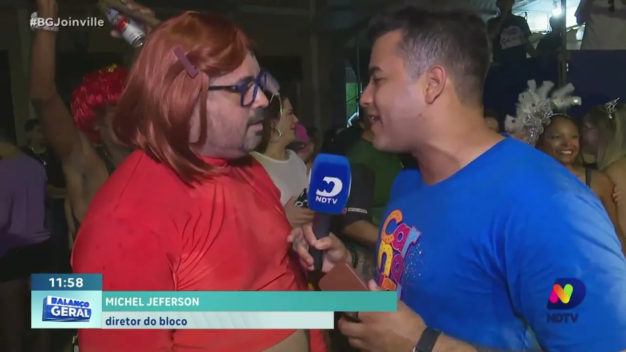 Bloco Unidos da Vagabunda leva alegria e folia para o carnaval de São Francisco do Sul