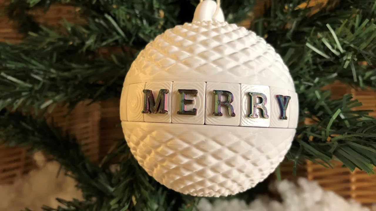 Letter Board Bauble