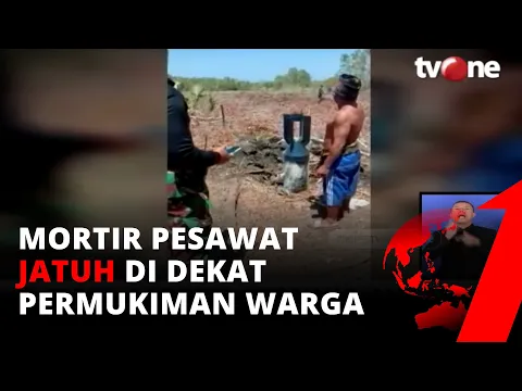 Lima Mortir Pesawat Jatuh di Dekat Pemukiman Warga di Takalar Sulawesi Selatan | tvOne