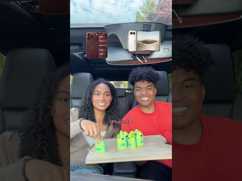 iPhone 18 vs iPhone Duo👀 #sister #brother #siblings #sisters #familytime #funny #siblinggoals #fun