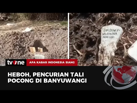 Duh! Makam di Banyuwangi Dibongkar OTK, Tali Pocong Hilang