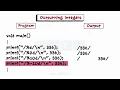 Input Output Operations - C Programming Basics
