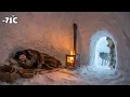 78 Year Old Woman Living in an Igloo | Fighting Wolves and Surviving Off Grid in Yakutia