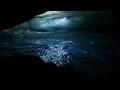 Download Lagu Heavy Ocean Rainstorm with Non Stop Thunder Sounds for Sleeping | Sleep Sounds - Dimmed Screen Rain