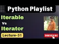31 Iterable vs Iterator in Python Key Differences Explained with Examples
