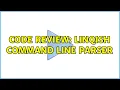Code Review LINQish command line parser 2 Solutions