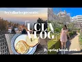 UCLA VLOG spring break going on dates first days back in school