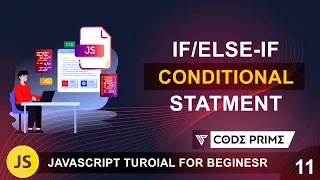 How to use If Else and Else-if conditional statement in javascript JS Tutorial 11 By CP