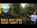 Cheap Land in Kentucky Shelby County Bluegrass Country Lot with Creek Choose from 4 Lots