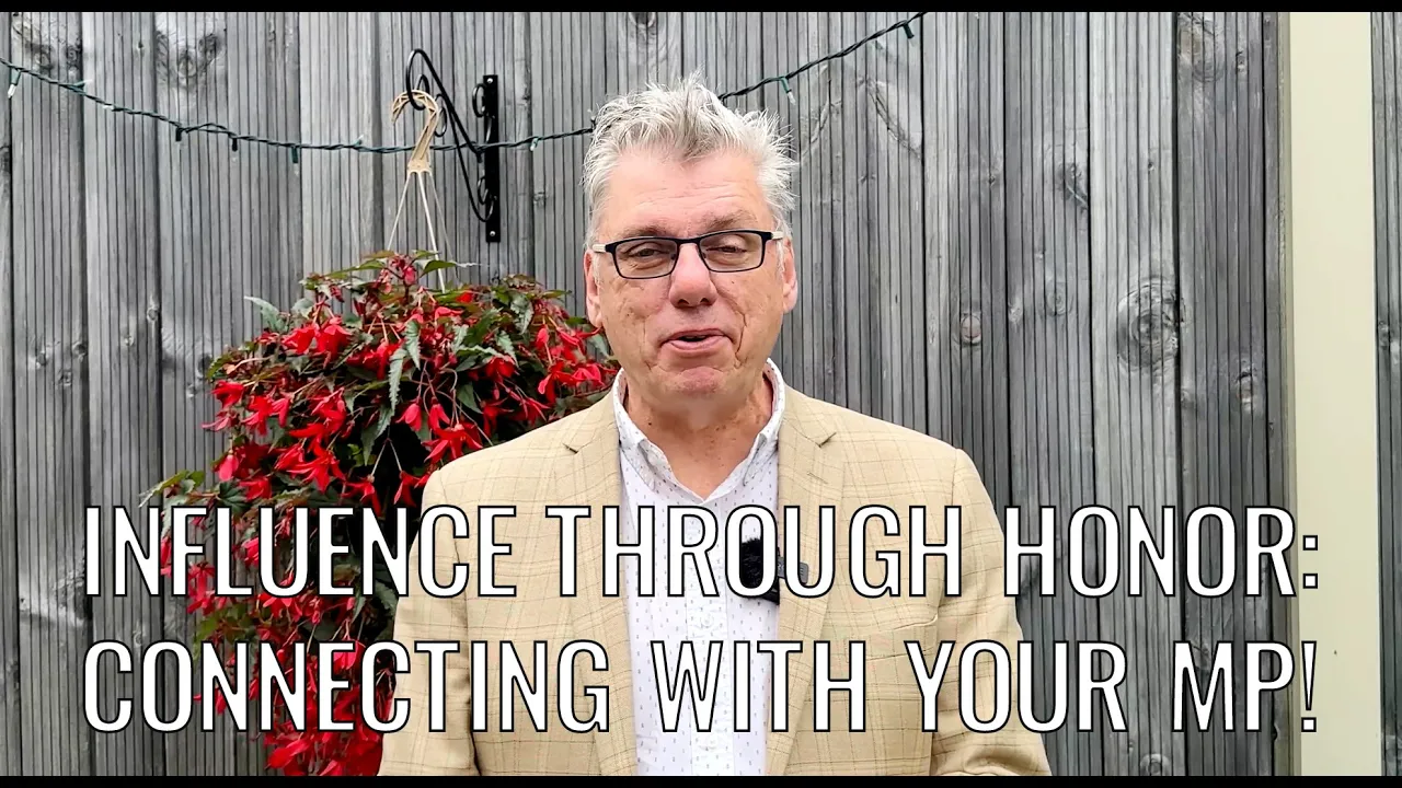 Influence through honour: Connecting with your MP.