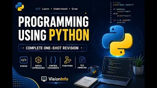 Python in one shot Complete Concepts Learn Python