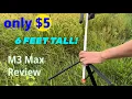 This 5 Tripod is 6 feet tall M3 Max Unboxing Setup
