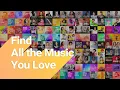 Lagu Find All the Music You Love