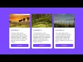 Responsive Card Design using HTML CSS Card Hover Effect Tutorial for Beginners