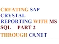 MS SQL REPORTING PART 2