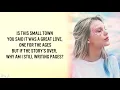 Taylor Swift - Death By A Thousand Cuts with