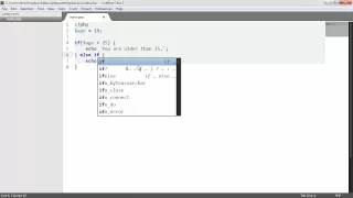 Learn PHP IF statements