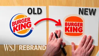 inside burger king s new logo strategy wsj rebrand