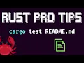 Test your Readme with Cargo - Rust Pro Tips