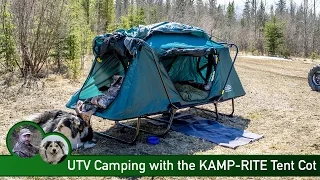 UTV Camping with the KAMP-RITE Tent Cot
