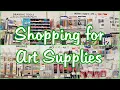 SHOPPING FOR ART SUPPLIES JOANN FABRIC AND CRAFTS STORE