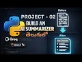 Build an AI Text Summarizer with Python Groq in Telugu Beginner Tutorial 2026