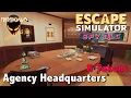 Escape Simulator AGENCY HEADQUARTERS Spy DLC Walkthrough 8 Tokens Location