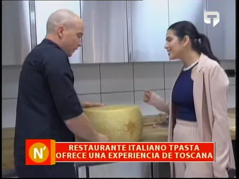Restaurante Italiano Tpasta ofrece una experiencia de Toscana