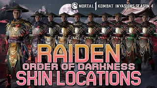 Download How To Get EVERY Raiden Order of Darkness Skin in Mortal Kombat 1 Season 5 MP3