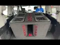 KICKER QUAD SUBWOOFER BOX IS IMPRESSIVE