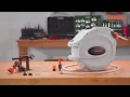 VEVOR Retractable Garden Hose Reel – No More Messy Hoses! Automatic Rewind & 9-Pattern Nozzle