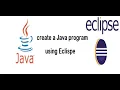 How to Use Eclipse IDE in Tamil Steps to Create a Java Program Using Eclipse IDE
