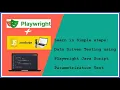27 Parametrization Playwright java script tests
