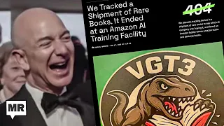 Amazon BUSTED Burning Rare Books After Feeding Them Into Ai