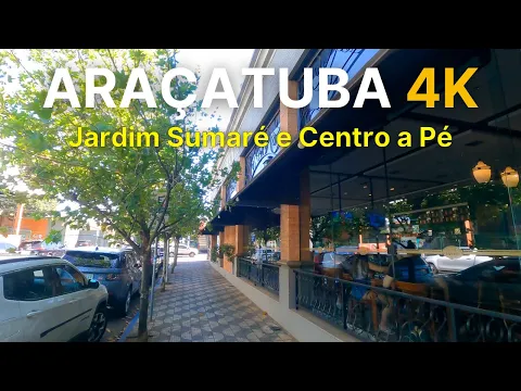 Download MP3 [4K] Passeio a Pé Pelas Ruas de Araçatuba SP (Abril de 2024) - Parte 2/3: Jd. Sumaré e Centro