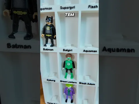 🦸 heróis kinder ovo playmobil - dia 3 #dccomics #kinderovo #herois #hero