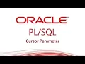 tutorial Cursor Parameter In Oracle Database